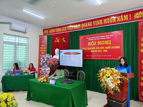 Hiệu trưởng b&aacute;o c&aacute;o tổng kết.jpg